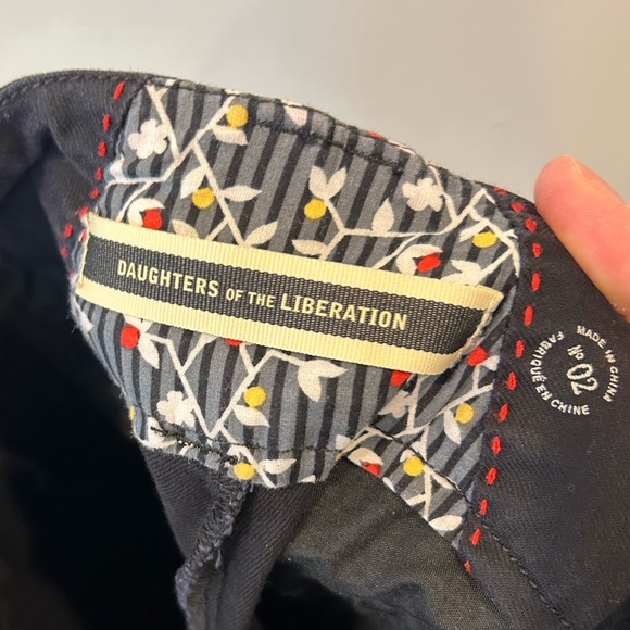 ANTHROPOLOGIE Daughters of the Liberation pants - Picture 3 of 3